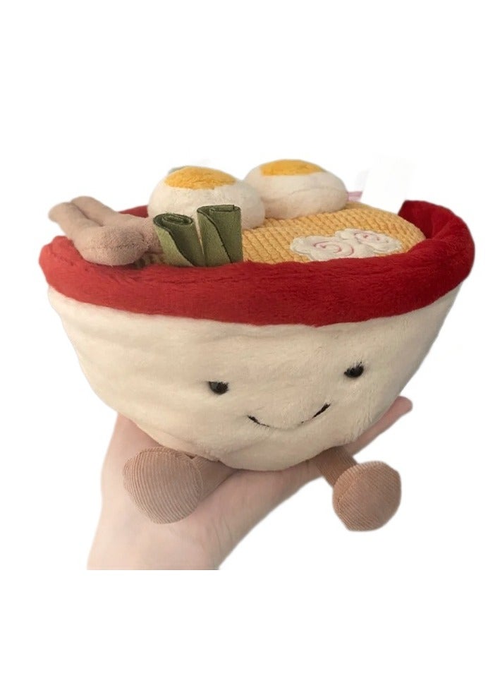 general Ramen doll jellycat plush doll cute Internet celebrity holiday gift for girl boy birthday holiday gift (15cm) - Image 1