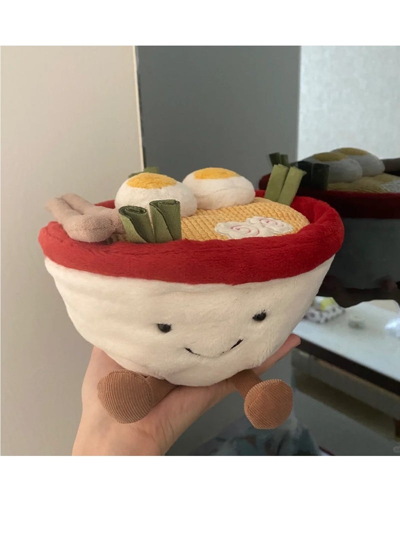general Ramen doll jellycat plush doll cute Internet celebrity holiday gift for girl boy birthday holiday gift (15cm) - Image 3