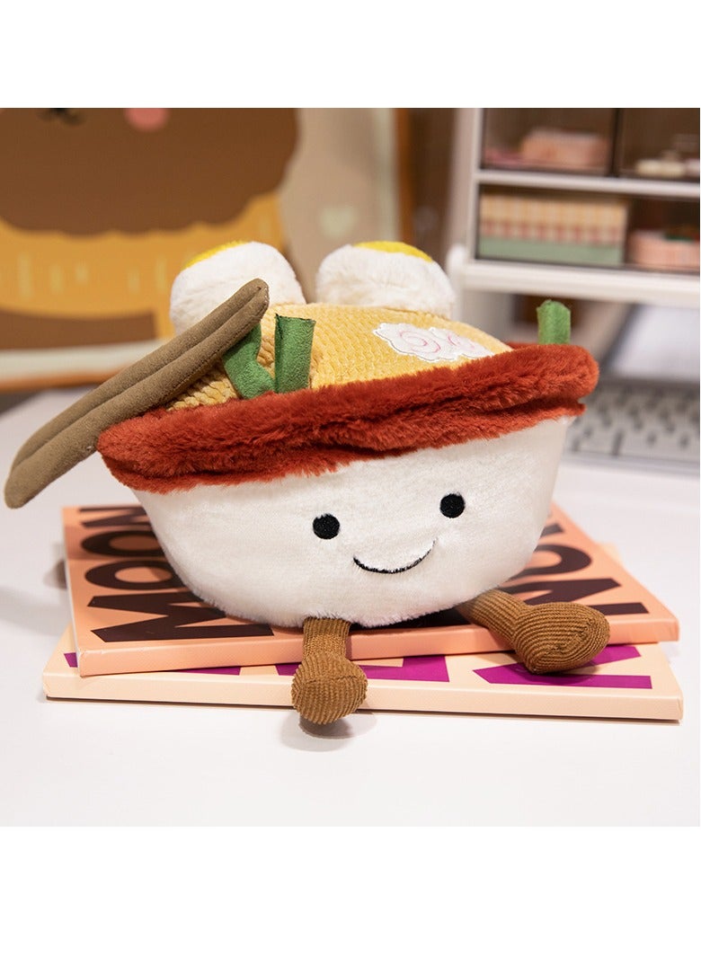 general Ramen doll jellycat plush doll cute Internet celebrity holiday gift for girl boy birthday holiday gift (15cm) - Image 4