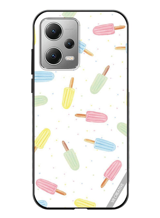 VR CREATIVE Protective Case Cover For Xiaomi Redmi Note 12 Ice Cream Design Multicolour - Image 1