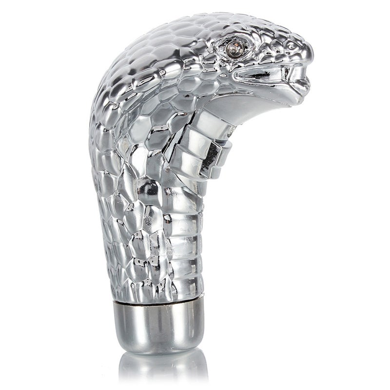 Red Car Gear Knob: ABS Material High-quality Long-lasting - Chic Cool Appearance Snake Shape Knob for Car Interior Modification Enthusiasts - Image 4