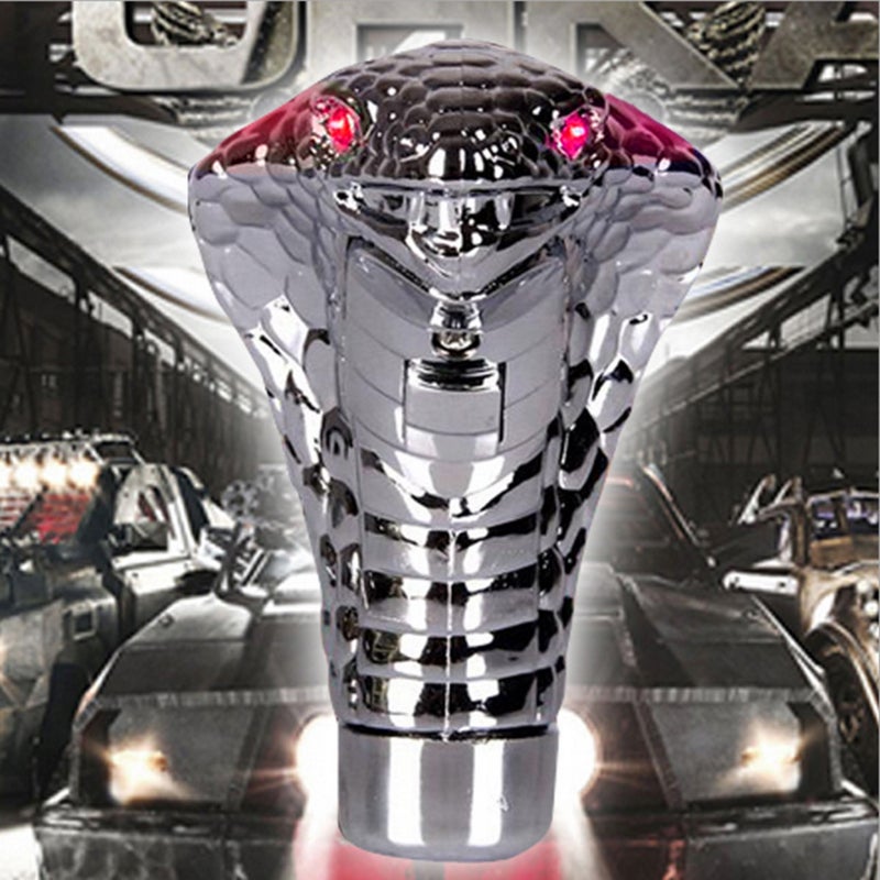 Red Car Gear Knob: ABS Material High-quality Long-lasting - Chic Cool Appearance Snake Shape Knob for Car Interior Modification Enthusiasts - Image 5