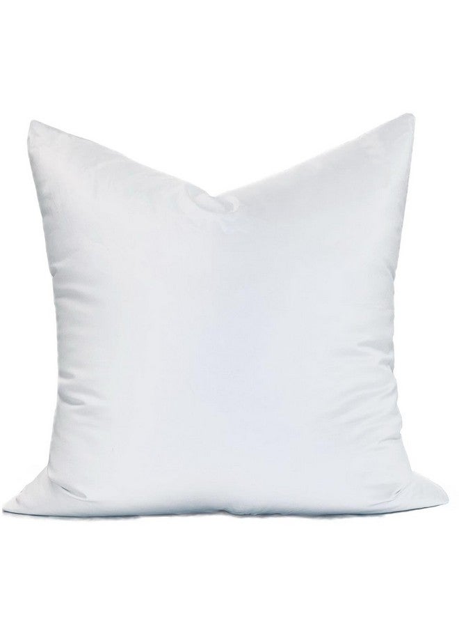 MoonRest MoonRest® 24x24 Inch Synthetic Down Alternative Square Pillow Insert Form Stuffer for Sofa Shams, Decorative Throw Pillow, Cushion and Bed Pillow Stuffing - Hypoallergenic 24“X 24”  - Image 1