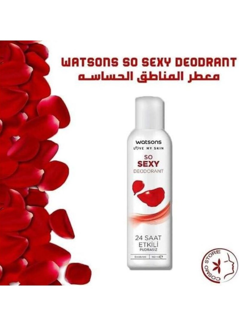 Watsons Sexy Deodrant (Original) 24 Hour Effective Spray 150Ml - Image 2