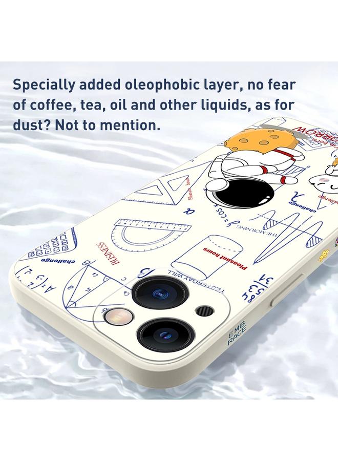 S-TOP Case For iPhone 13 mini Astronaut Pattern Frosted TPU Phone Case - Image 5