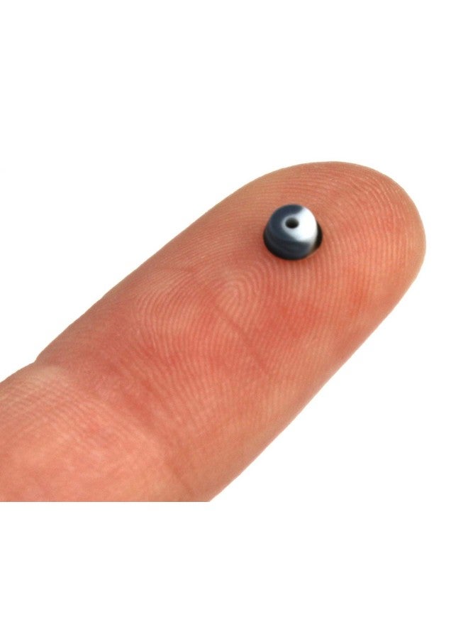 Teak Tuning Bubble Bushings Pro Duro Series in Black and White Swirl - Medium (71A) - Custom Molded Fingerboard Tuning - Image 2