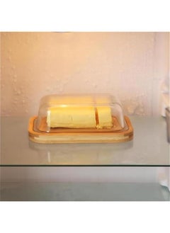 HOOKOR Glass er Dish With Lid ,Keeps er Soft - For Countertop And Refrigerator Door Shelf - er Tray With Lid Fridge - er Holder For Counter - Covered er Dishes With Lid  - Image 5