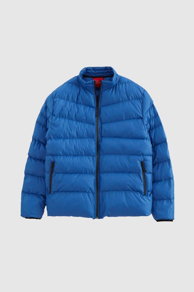 D'S DAMAT Slim Fit Blue Windproof Fiber Filled Jacket 1HF07ORT01940  - Image 5