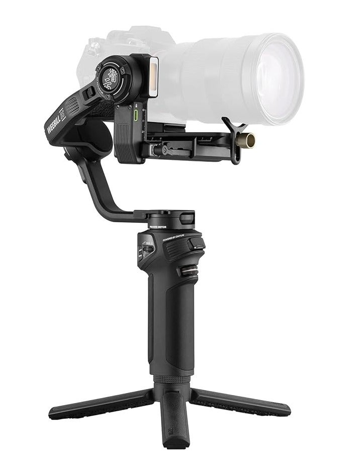 Zhiyun ZHIYUN Weebill 3S 3-Axis Gimbal Stabilizer for Camera, Bluetooth, Native Vertical Shooting, Lightweight DSLR & Mirrorless Stabilizer with fill light for Canon/Sony/Panasonic/Nikon/Fujifilm  - Image 1