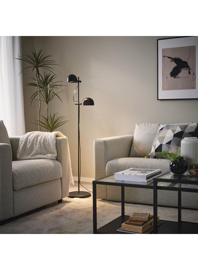 erorex Floor Lamp With 2-Spot, Black - Image 3