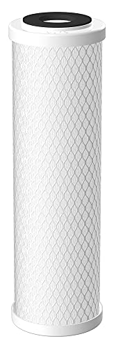 Pentek Pentair Pentek CBC-10 Carbon Water Filter, 10-Inch, Under Sink Carbon Block Replacement Cartridge with Bonded Powdered Activated Carbon (PAC) Filter, 10" x 2.5", 0.5 Micron - Image 2
