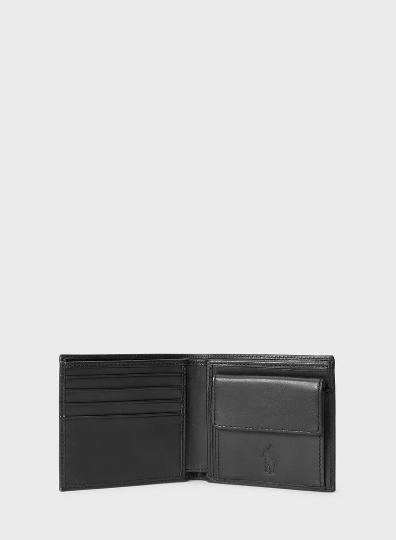 POLO RALPH LAUREN Leather Billfold Wallet
