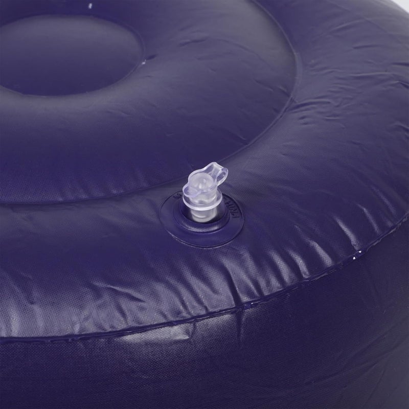 POPETPOP Inflatable Stadium Seat Cushion Camping Foldable Portable Chair Pad Outdoor Foot Rest Comfortable Cushion for Music Concerts Hiking - Image 4
