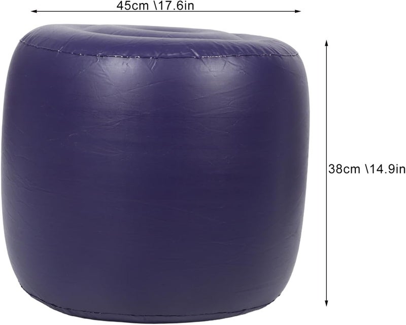 POPETPOP Inflatable Stadium Seat Cushion Camping Foldable Portable Chair Pad Outdoor Foot Rest Comfortable Cushion for Music Concerts Hiking - Image 3