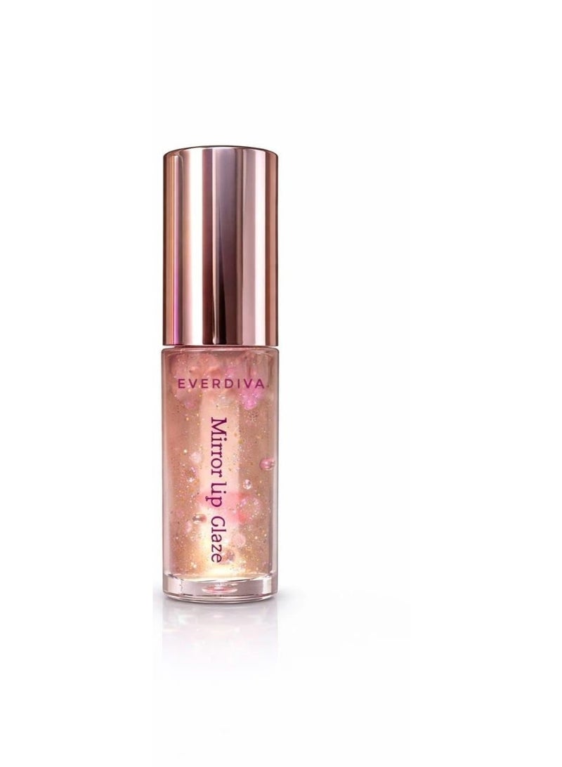 Everdiva 2-Piece Lip Gloss Set for Women | High-Shine Glossy Finish | Non-Sticky, Lightweight & Hydrating Lip Gloss Combo | Long-Lasting Lip Shine for Daily & Party Makeup - Image 2