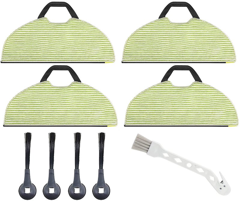 KVLZ KVLZ Vacuum Mop Replacement Pad for Shark AV2610WA Compatible RV2610WA RV2620WD RV2401WD RV2610WFUS AI Ultra 2 in1 Robot Vacuum Washable Reusable Replacement Microfiber Soft Pads 