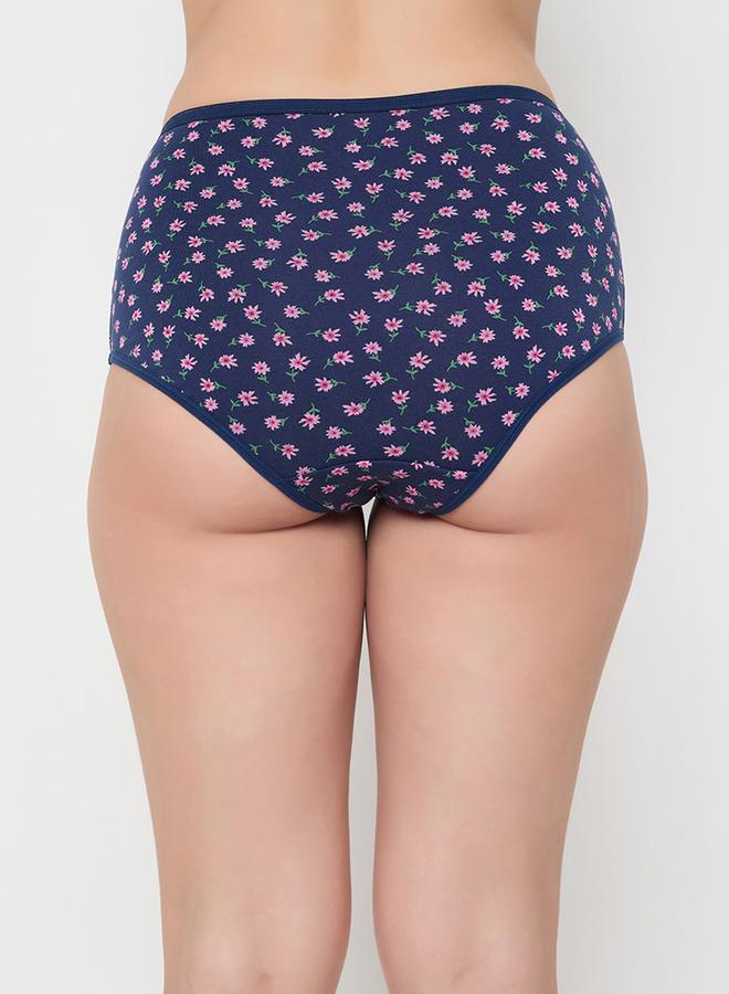 Clovia Pack of 3 - High Rise Printed Hipster Briefs - Image 2