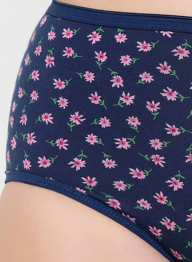 Clovia Clovia Pack of 3 - High Rise Printed Hipster Briefs