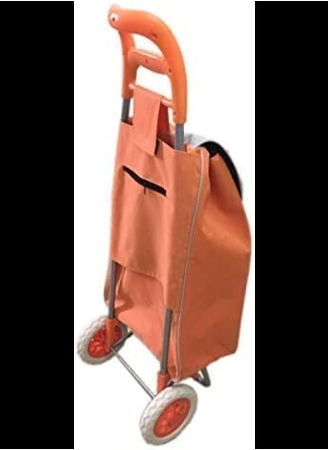 ABBASALI Portable and Foldable Shopping Trolley Bag  - Image 2
