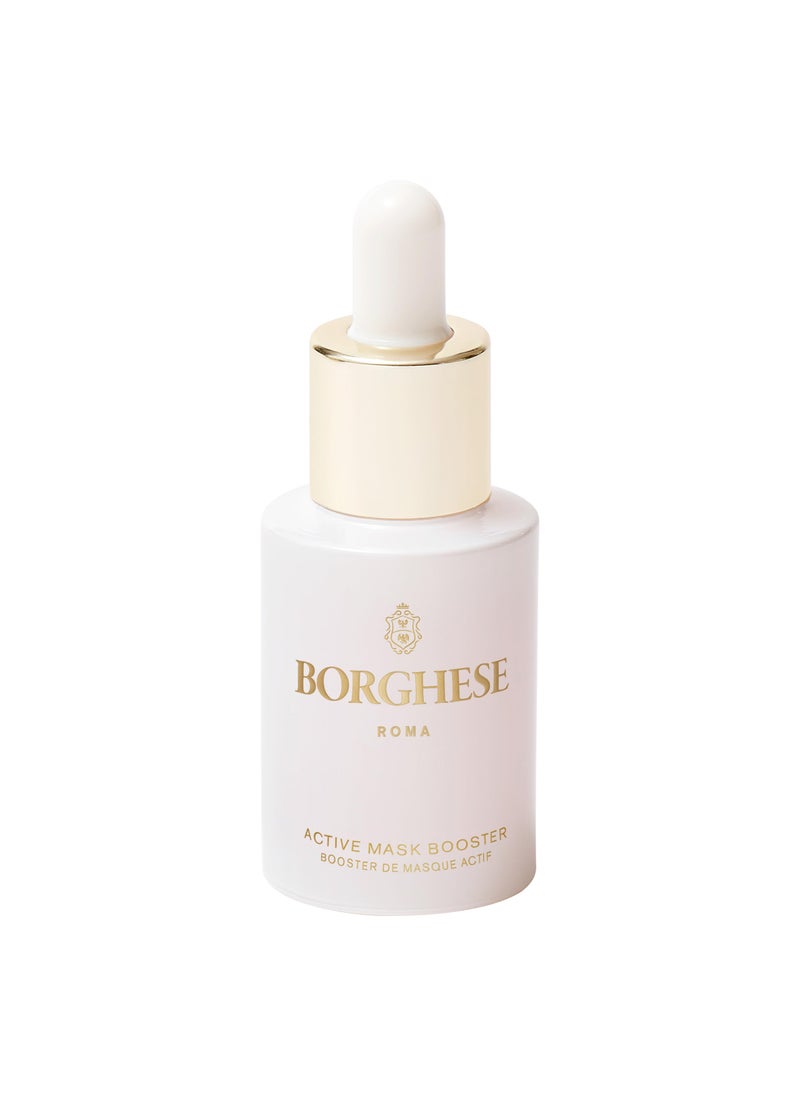 Borghese Borghese Active Mask Booster - Pre Face Mask Hydrating Serum for Fine Lines & Wrinkles with Hyaluronic Acid & Soybean Seed Extract, For All Skin Types 