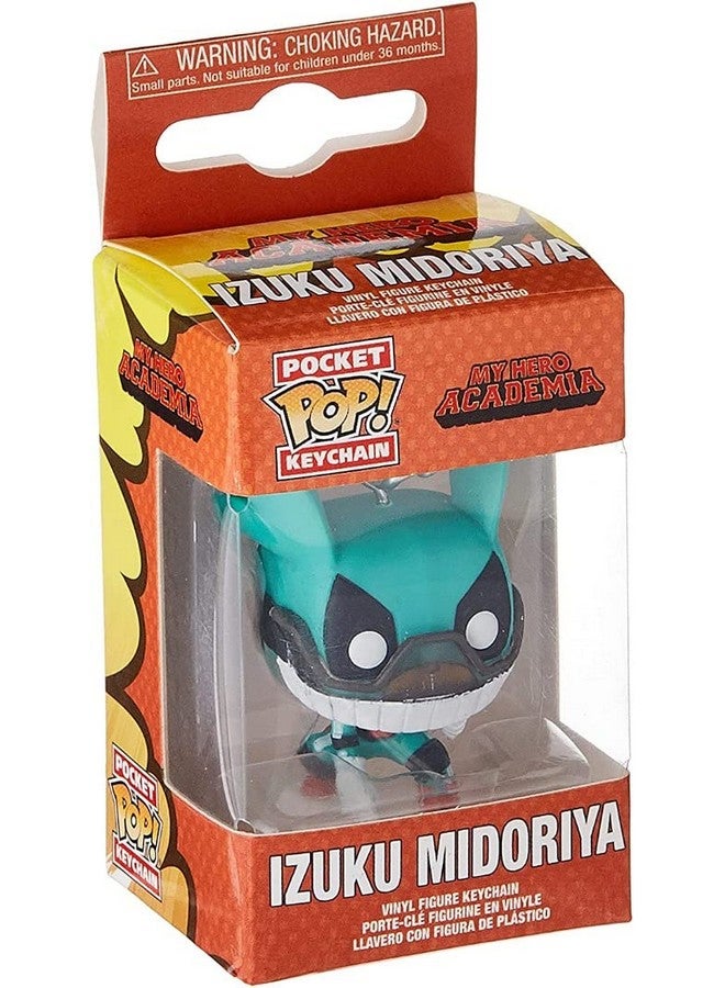 Funko Pop! Keychain Animation: My Hero Academia - Deku with Helmet - Image 1