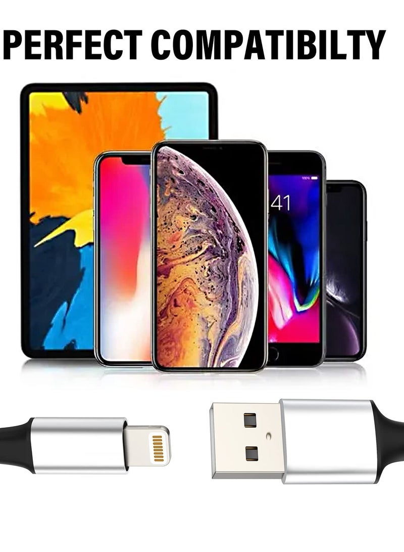 كابل بيانات لايتنينج 3 متر نحاس كور كابل شاحن موبايل لايتنينج 5 فولت 2.IA DIVICO C0005iB3 - Image 2