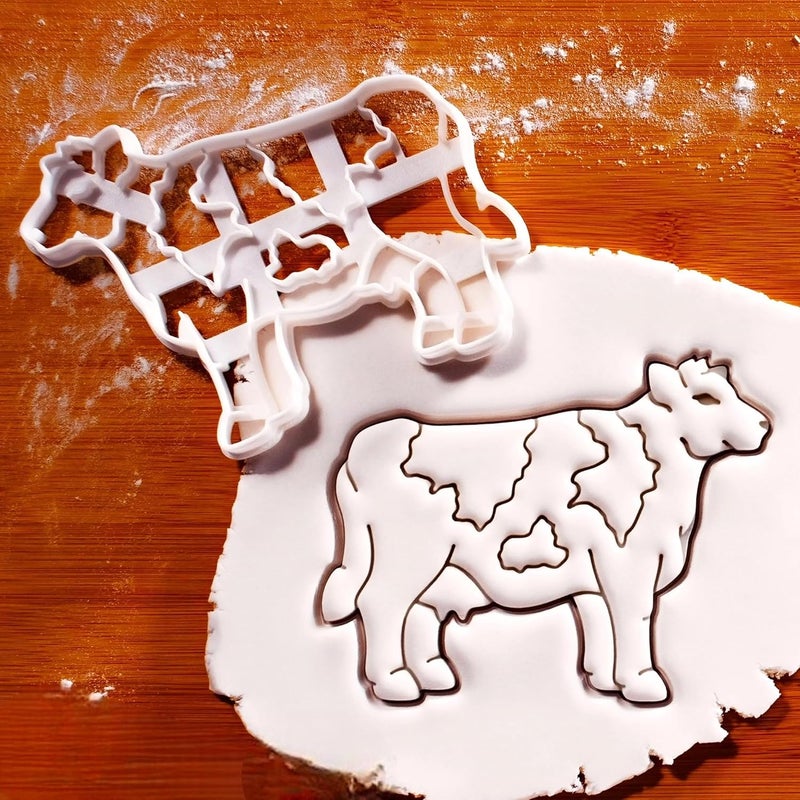 EROTNGO Dairy Cow Body Cookie Cutter Perfect for Farmhouse Baking Barnyard Party Treats Countryside Rustic Designs and Dairy FarmingThemed Cookies Body ONLY - Image 1