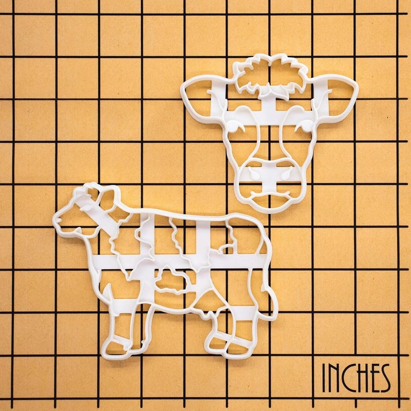 EROTNGO Dairy Cow Body Cookie Cutter Perfect for Farmhouse Baking Barnyard Party Treats Countryside Rustic Designs and Dairy FarmingThemed Cookies Body ONLY - Image 2