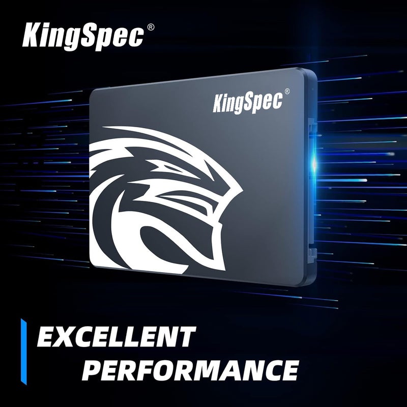 KingSpec 512GB 2.5" SATA SSD, SATA III 6Gb/s Internal Solid State Drive - 3D NAND Flash TLC, Compatible with Desktop/Laptop/All-in-one - Image 5