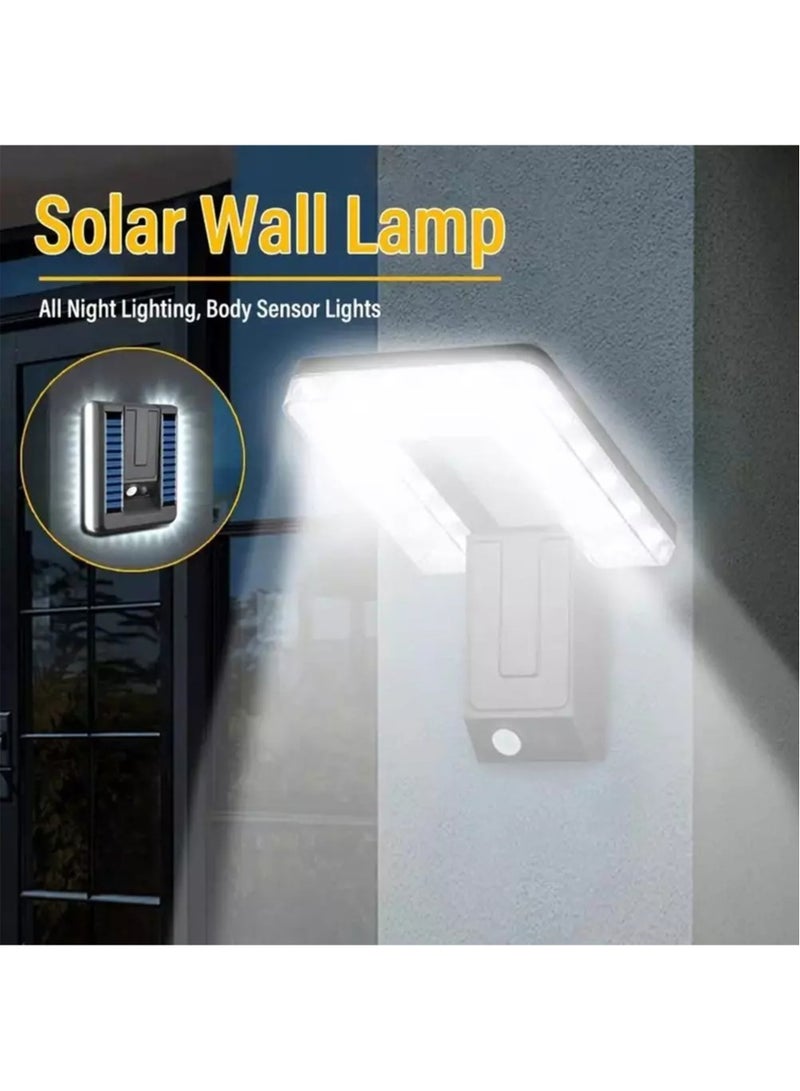 MAOGEDA Foldable Solar LED Wall Light with Motion Sensor - Waterproof IP66 Outdoor Up & Down Solar Step Light for Deck, Yard, Porch and Stair Decor - Image 5