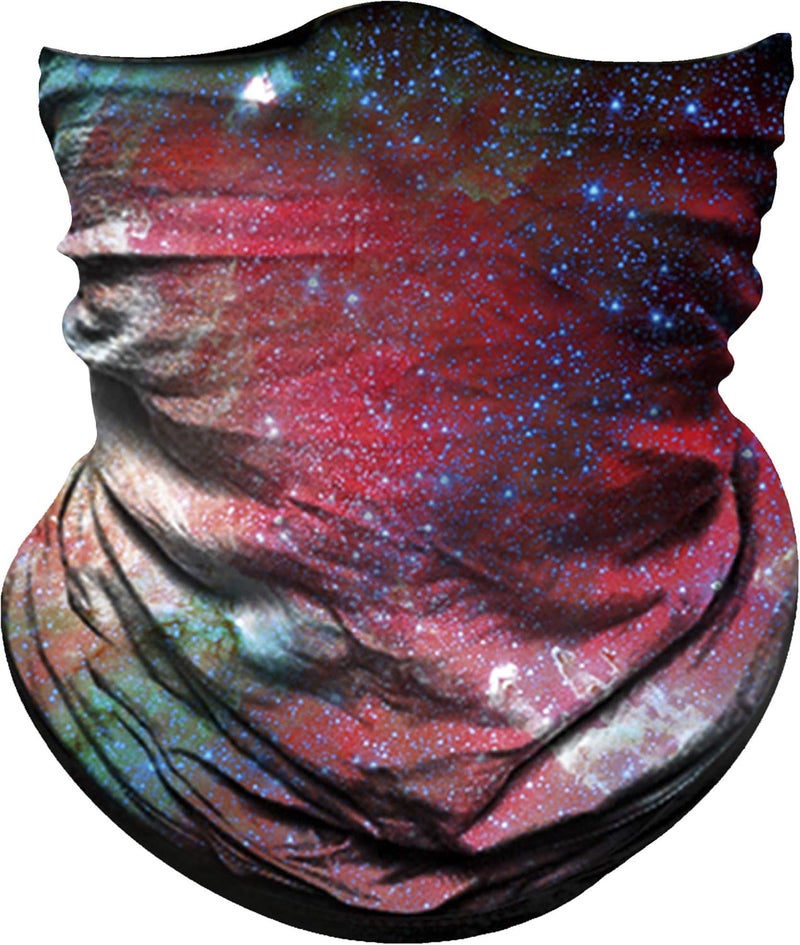 Obacle Seamless Bandana Rave Face Mask Women Men for Dust Wind Sun Protection - Image 1