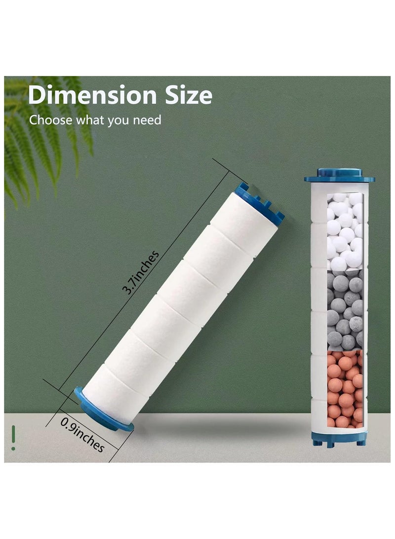 أيه بي جي عبوة من 10 فلاتر دش قطنية PP – خراطيش ترشيح متقدمة لرؤوس الدش المحمولة المزودة بفلتر - Image 3