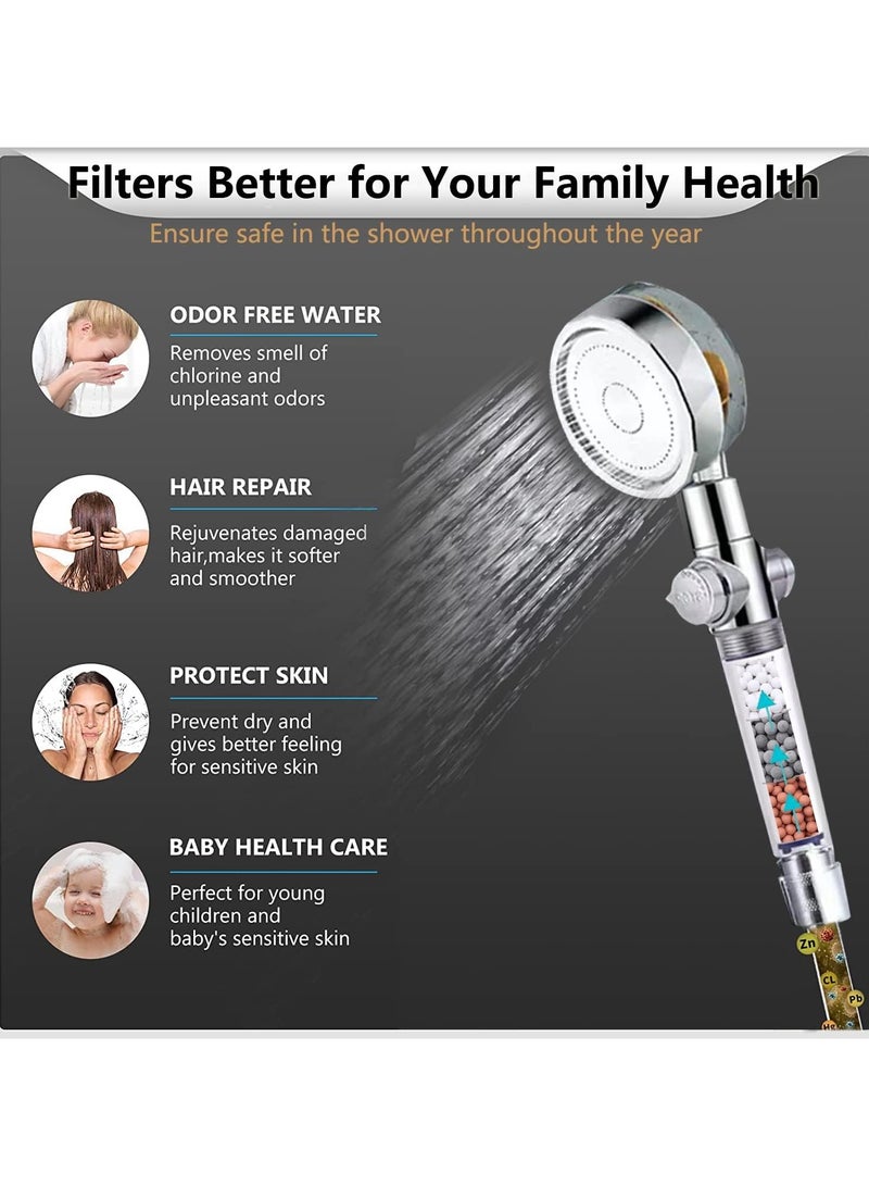 أيه بي جي عبوة من 10 فلاتر دش قطنية PP – خراطيش ترشيح متقدمة لرؤوس الدش المحمولة المزودة بفلتر - Image 4