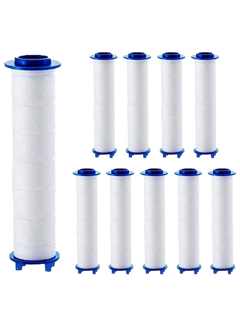 أيه بي جي عبوة من 10 فلاتر دش قطنية PP – خراطيش ترشيح متقدمة لرؤوس الدش المحمولة المزودة بفلتر - Image 1