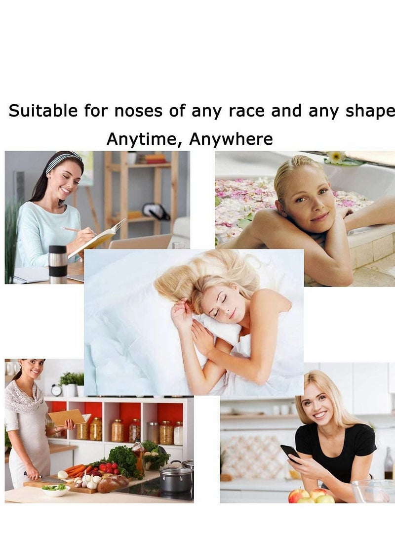 Excefore Nose Beauty Shaper Bridge Corrector Slimming Device Suitable for Silicone Rhinoplasty Wide Crooked Men and Women (White)  - Image 5