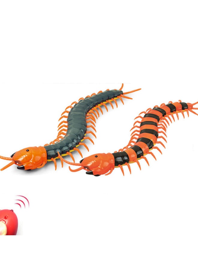 Exotic Simulation Remote Control Cobra Infrared Remote Control Realistic Trick Rattlesnake Mini Animal Model Toy-Color:9909s Electric Snake Small Color Box  - Image 5