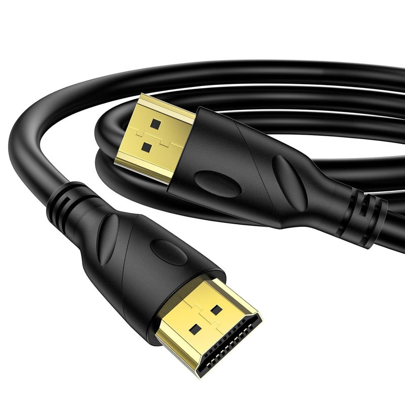 Jorenca 8K HDMI Cable 6ft, 48Gbps Ultra High Speed HDMI 2.1 Cord with Gold Plated Connectors - Image 1