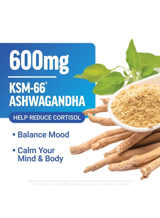 فوريس فاكتور فورس فاكتور، أشوا المذهلة، دعم كامل للهدوء مع أشواغاندا KSM-66، مثل علكات أشواغاندا لتعزيز الهدوء والاسترخاء مع المغنيسيوم وL-Theanine، رمان التوت الأزرق، 60 علكة ناعمة - Image 3
