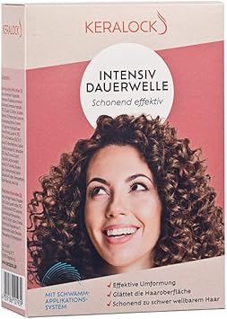Keralock Intensive Perm Gentle and Effective LongLasting Curls Smooths Hair Surface Sponge Application System - Image 1