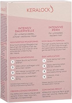 Keralock Intensive Perm Gentle and Effective LongLasting Curls Smooths Hair Surface Sponge Application System - Image 2
