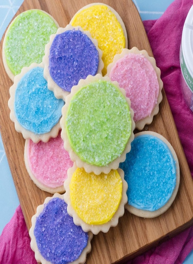 Sweets Indeed Dye Free Sugar Sprinkles, Pastel 6 Cell Edible Sprinkle Mix Perfect for Spring Cake Decorations Baking Ice Cream Cookies Cupcake Topper (Pastel Sugar) - Image 5