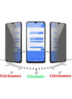 Coolacs Soft Phone Case and Ghost Privacy Screen Protector Set Compatible with Samsung Galaxy A32 4g  - Image 3