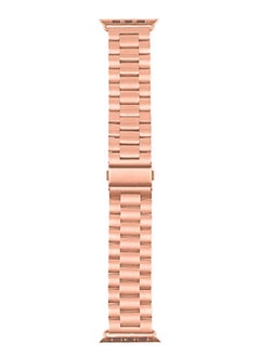 CATANES Apple Watch Ultra Band 49mm Stainless Steel Band Metal Strap Compatible with Apple Watch Series 49mm/45mm/44mm/42mm Rose Gold  - Image 5