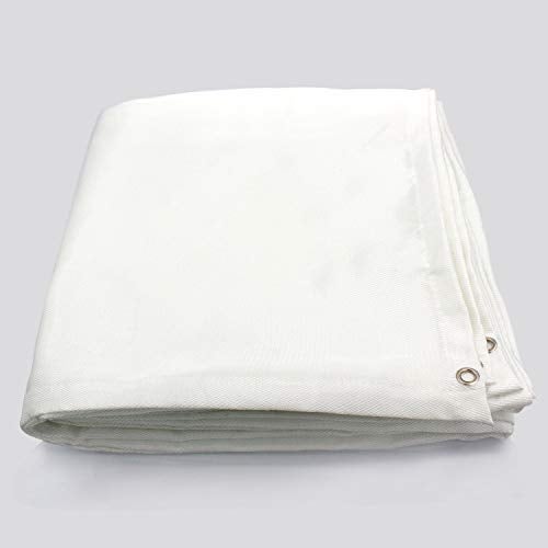 Gihunk Welding Blanket Heavy Duty Fiberglass Fire Blanket Protect Work Area from Sparks (10Ft x 10 Ft) - Image 1