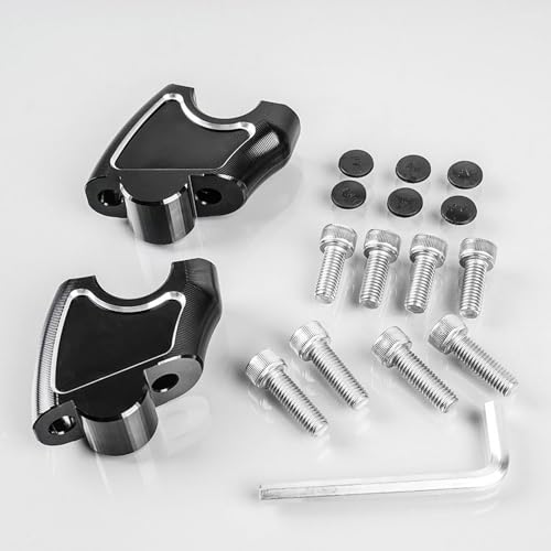 WOOGA Motorcycle Modified Parts Handlebar Risers 45mm Height Mount Clamp Kit 25mm backward Compatible with Ho&nda Rebel CMX 1100 CMX 500 CMX 300 CMX 250 Accessories 2017-2024 - Image 5