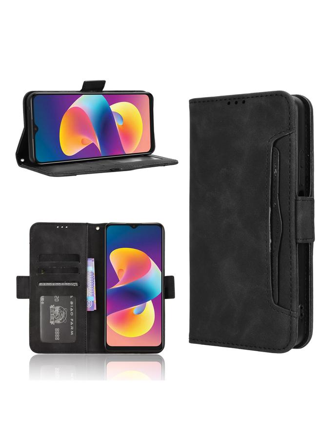 erorex Case For TCL 50 LE Skin Feel Calf Texture Card Slots Leather Phone Case  - Image 1