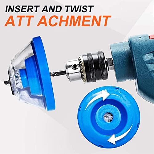 SOLDTRUE Drill Dust Collector catcher Attachment, Electric Drill Dust Cover Ash Bowl Accessory Dustproof Device Electric Hammer for Home Reusable Drilling Wood Wall working - Image 4