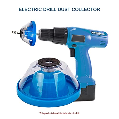SOLDTRUE Drill Dust Collector catcher Attachment, Electric Drill Dust Cover Ash Bowl Accessory Dustproof Device Electric Hammer for Home Reusable Drilling Wood Wall working - Image 2