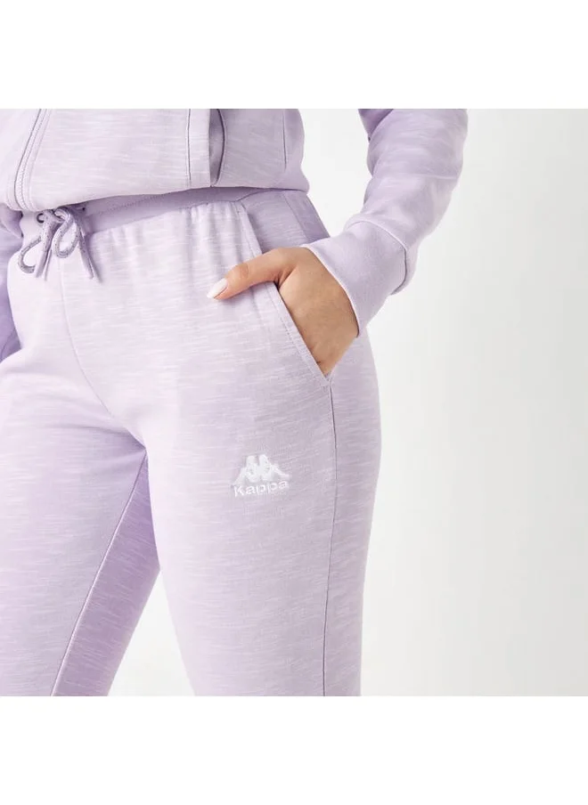Kappa Kappa Logo Detail Joggers with Elasticated Waistband and Pockets