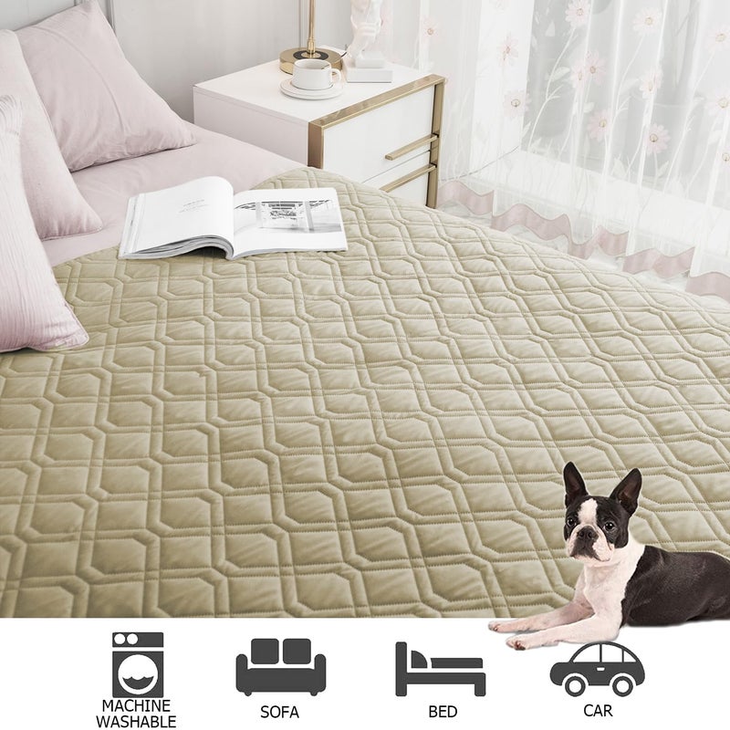 Ameritex Waterproof Dog Bed Cover Pet Blanket for Furniture Bed Couch Sofa Reversible - Image 5